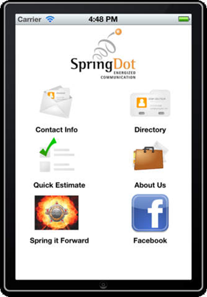 SpringDot Mobile App