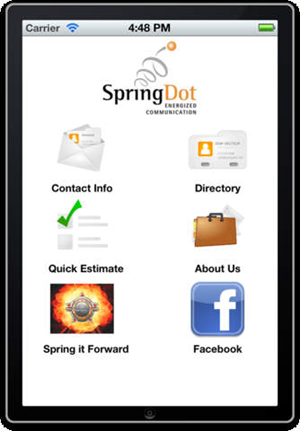 SpringDot Mobile App SpringDot Mobile App
